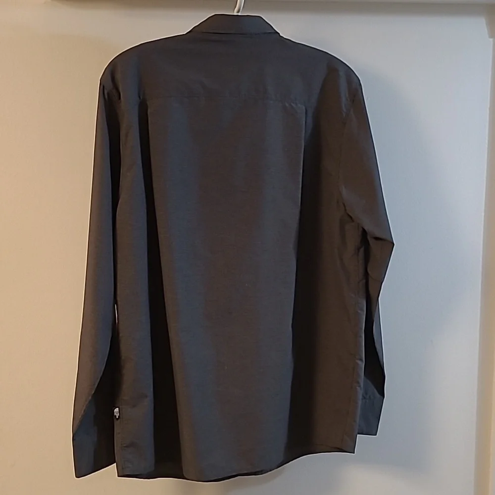 Northface Mens Long Sleeve Snap‎ Up size M